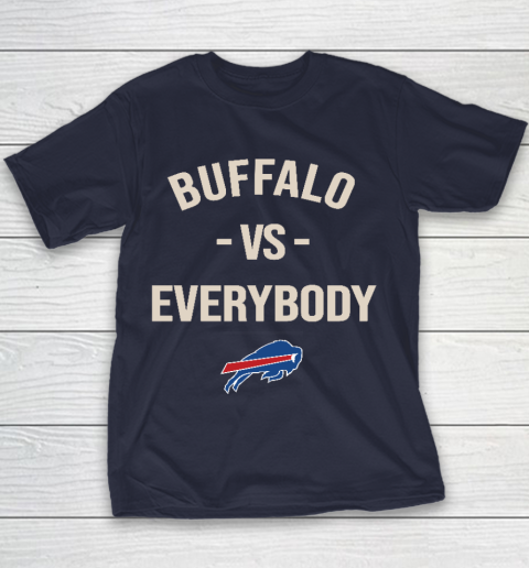 Buffalo Bills Vs Everybody Youth T-Shirt 2