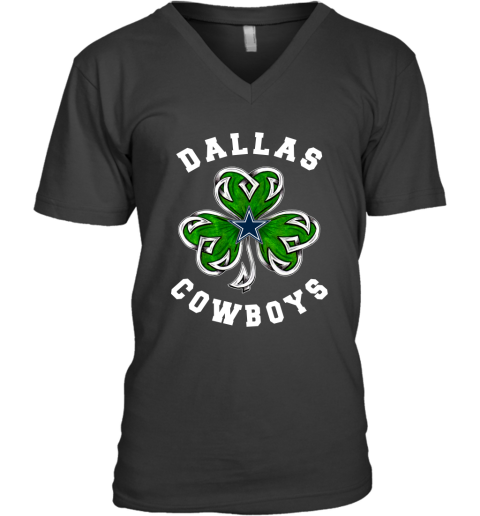 NFL Dallas Cowboys Three Leaf Clover St Patrick's Day Football Sports Hoodie