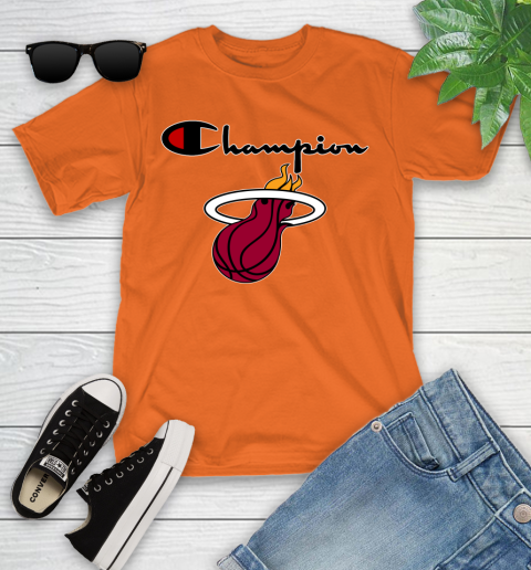 NBA Basketball Miami Heat Champion Shirt Youth T-Shirt 4