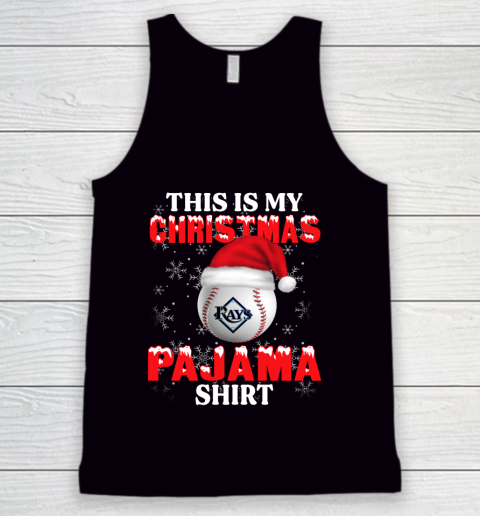 Tampa Bay Rays This Is My Christmas Pajama Shirt MLB Tank Top