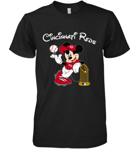 Cincinnati Reds Mickey Taking The Trophy MLB 2019 Premium Men's T-Shirt