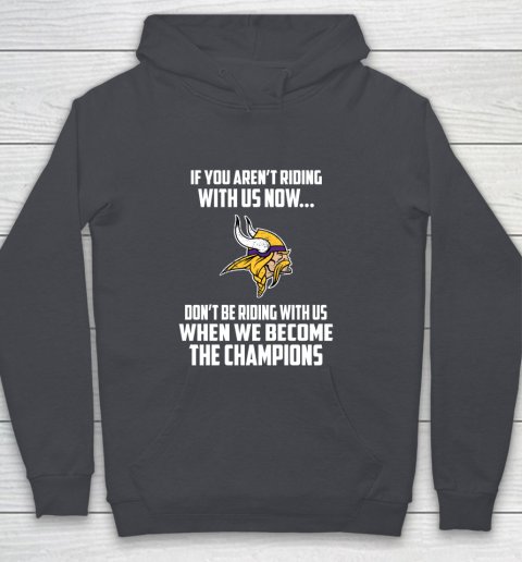 NFL Minnesota Vikings Football We Become The Champions Youth Hoodie 6 NFL Minnesota Vikings Football We Become The Champions Youth Hoodie - Image 6