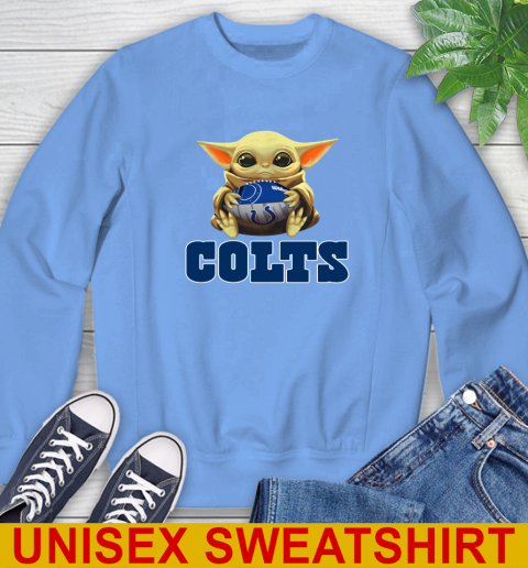 NFL Football Indianapolis Colts Baby Yoda Star Wars Shirt Sweatshirt 12 NFL Football Indianapolis Colts Baby Yoda Star Wars Shirt Sweatshirt - Image 12