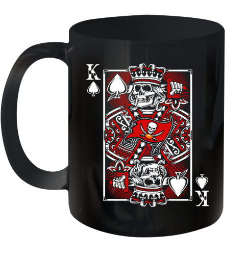 Tampa Bay Buccaneers NFL Football The King Of Spades Death Cards Shirt Ceramic Mug 11oz