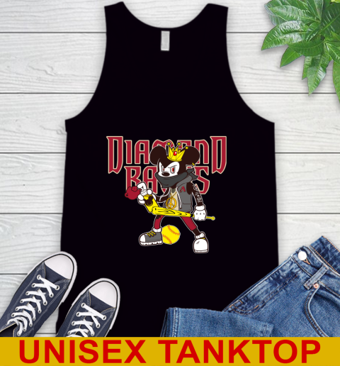 Arizona Diamondbacks MLB Baseball Mickey Peace Sign Sports Tank Top 2