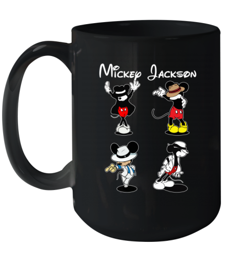 54pf mickey jackson four style dance micheal jackson ceramic mug 150 54 front black