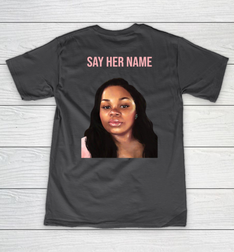 Arrest the cops who killed Breonna Taylor- Say Her Name Women's V-Neck T-Shirt 14