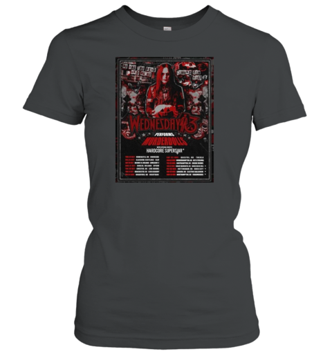 Wednesday 13 Performs Murderdolls Tour 2024 Women's T-Shirt