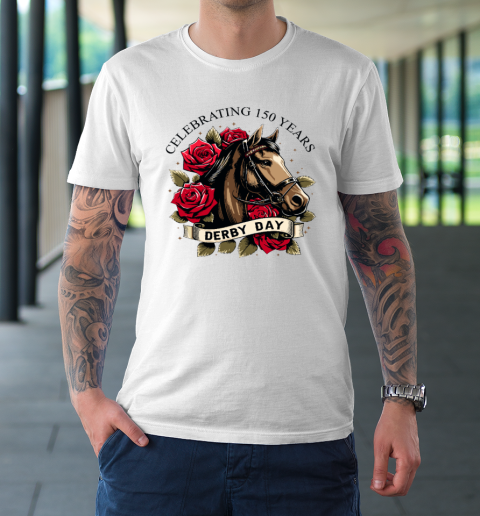 Celebrating 150 Years KY Derby Day Vintage T-Shirt
