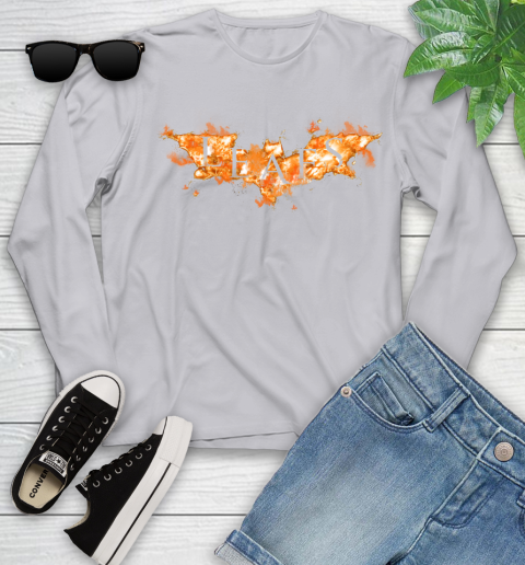 NHL Toronto Maple Leafs Batman Logo DC Hockey Sports Shirts Youth Long Sleeve 5