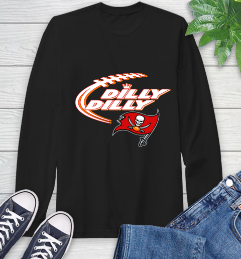 NFL Tampa Bay Buccaneers Dilly Dilly Football Sports Long Sleeve T-Shirt 2