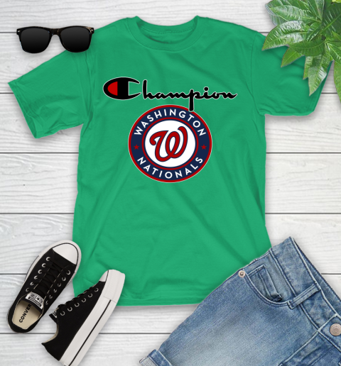 MLB Baseball Washington Nationals Champion Shirt Youth T-Shirt 3