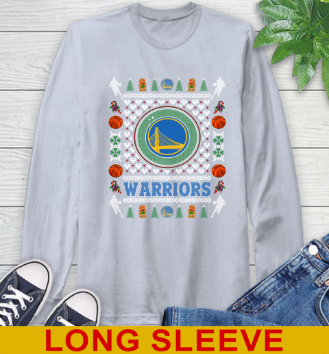 Golden State Warriors Merry Christmas NBA Basketball Loyal Fan Long Sleeve T-Shirt 6
