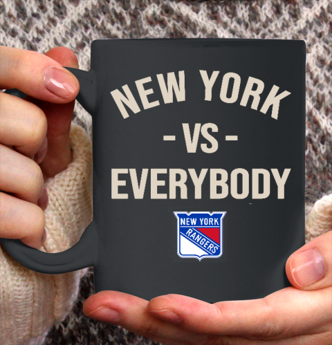 New York Rangers Vs Everybody Ceramic Mug 11oz 2