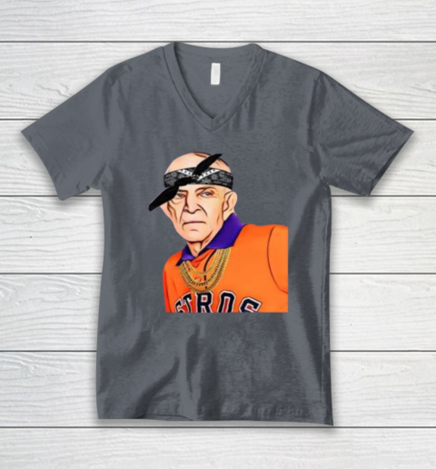 Mattress Mack V-Neck T-Shirt 3