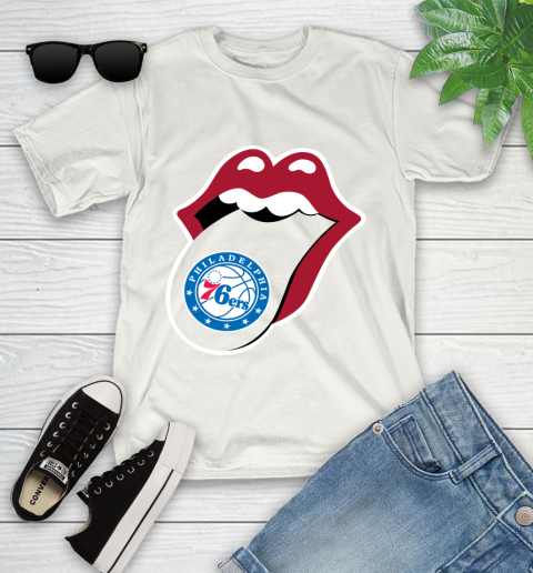 Philadelphia 76ers NBA Basketball Lips I Root For My Team Adoring Fan 103