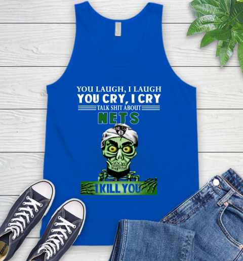 NBA Talk Shit About Brooklyn Nets I Kill You Achmed The Dead Terrorist Jeffrey Dunham Basketball Tank Top 4