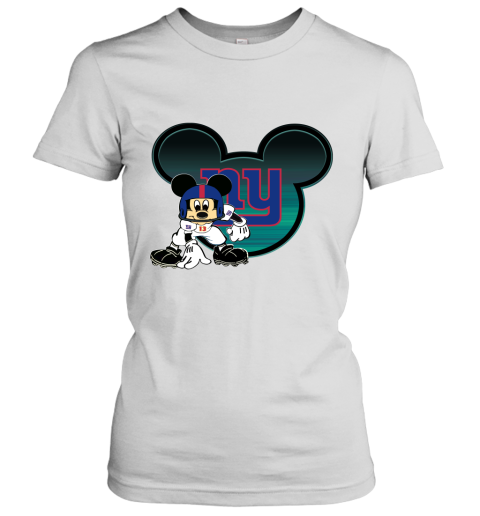 NFL New York Giants Mickey Mouse Disney Football T Shirt PuO4xvQp81p ladies t shirt 20 95 151514 front white