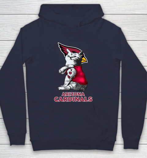 NFL Football My Cat Loves Arizona Cardinals Hoodie 2