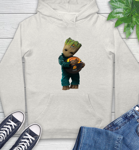 NBA Groot Guardians Of The Galaxy Basketball Sports Phoenix Suns Hoodie 12
