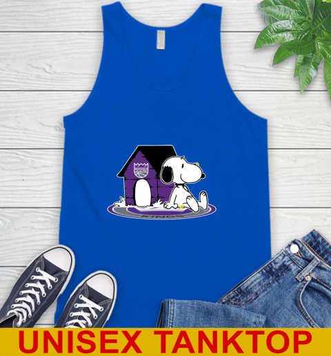 NBA Basketball Sacramento Kings Snoopy The Peanuts Movie Shirt Tank Top 5