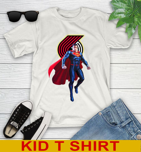 NBA Awesome Superman Basketball Sports Portland Trail Blazers 101