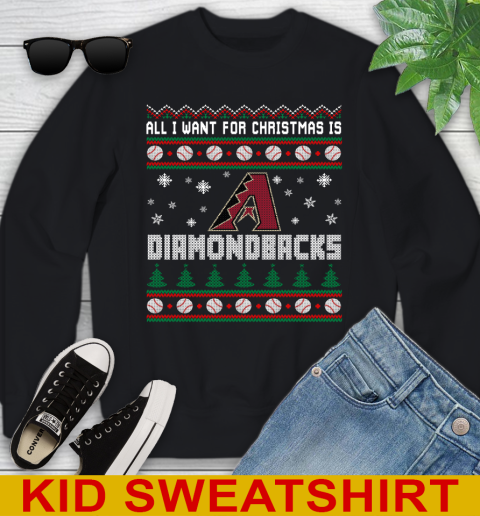 MLB All I Want For Christmas Is Arizona Diamondbacks Baseball Sports 109