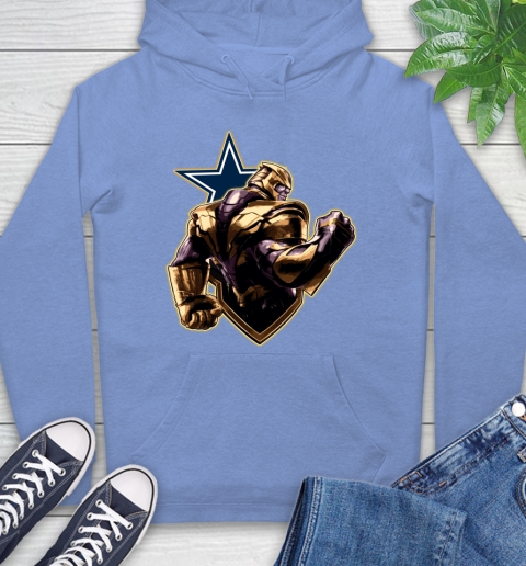 NFL Thanos Avengers Endgame Football Sports Dallas Cowboys Hoodie 11