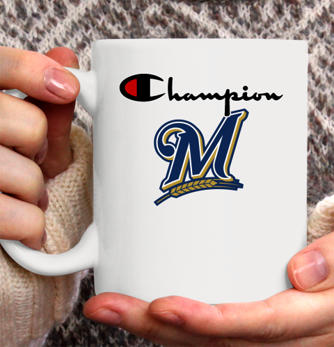 MLB Baseball Milwaukee Brewers Champion Shirt Ceramic Mug 15oz