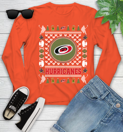 Carolina Hurricanes Merry Christmas NHL Hockey Loyal Fan Ugly Shirt 126