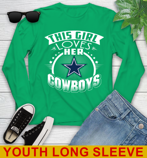 Dallas Cowboys NFL Football This Girl Loves Her Team 123
