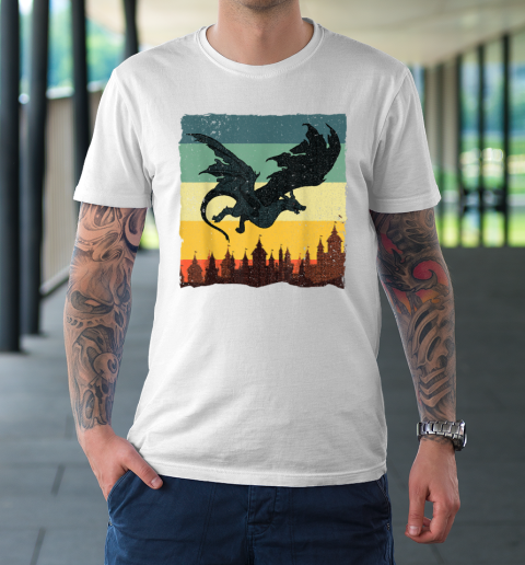 Cool Dragon Shirt Mythical Vintage Dragon Lover T-Shirt