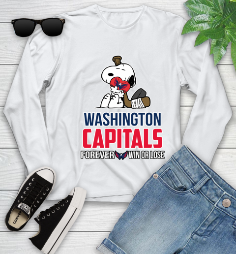 NHL The Peanuts Movie Snoopy Forever Win Or Lose Hockey Washington Capitals 125
