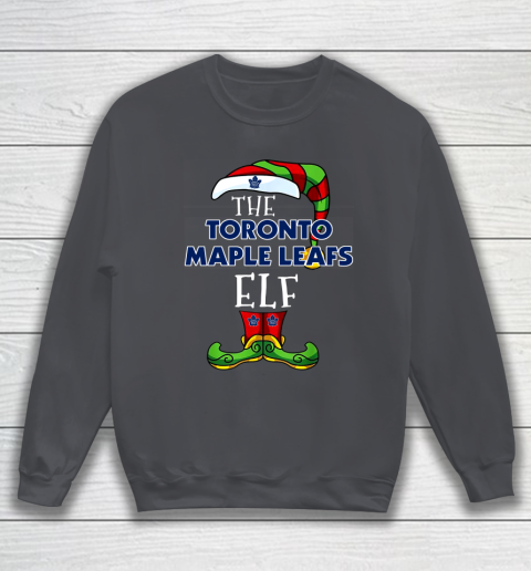 Toronto Maple Leafs Christmas ELF Funny NHL Sweatshirt 4