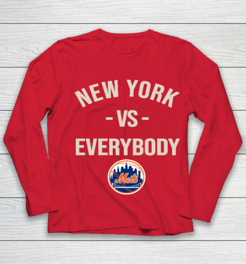 New York Mets Vs Everybody Youth Long Sleeve 8