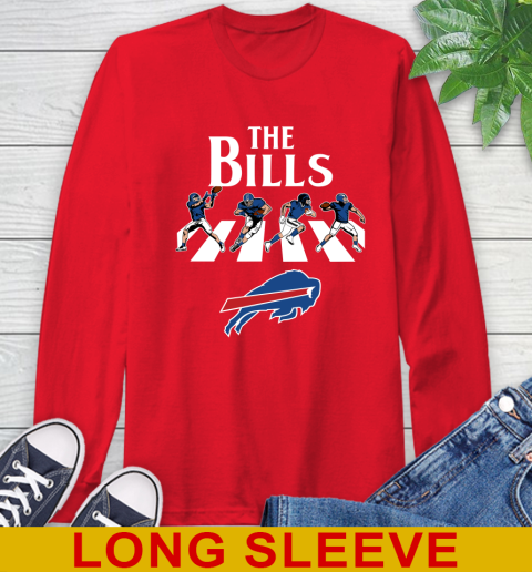 NFL Football Buffalo Bills The Beatles Rock Band Shirt Long Sleeve T-Shirt 12