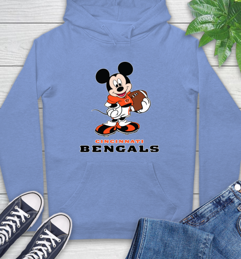 NFL Football Cincinnati Bengals Cheerful Mickey Mouse Shirt Hoodie 12