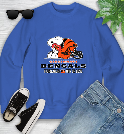 NFL The Peanuts Movie Snoopy Forever Win Or Lose Football Cincinnati Bengals 122