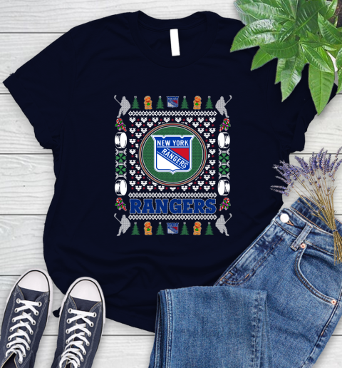 New York Rangers Merry Christmas NHL Hockey Loyal Fan Ugly Shirt 87