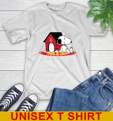NBA Basketball Houston Rockets Snoopy The Peanuts Movie Shirt T-Shirt