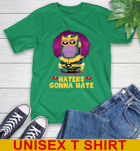 NFL Football Tampa Bay Buccaneers Haters Gonna Hate Thanos Minion Marvel Shirt T-Shirt 7