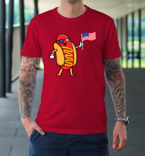4th of July Hot Dog Hotdog 4th of July T-Shirt 16