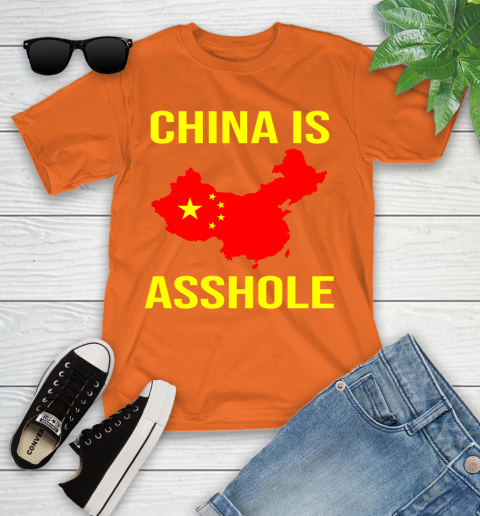 China is asshole shirt 107