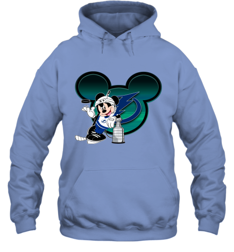 NHL Tampa Bay Lightning Stanley Cup Mickey Mouse Disney Hockey T Shirt YJQjLsyw9mj hoodie 23 95 151514 front carolina blue