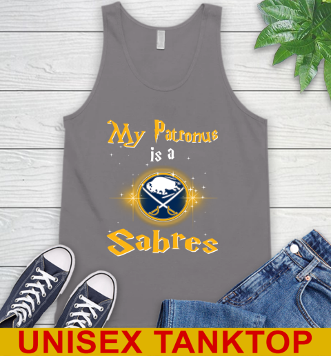 NHL Hockey Harry Potter My Patronus Is A Buffalo Sabres Tank Top 6