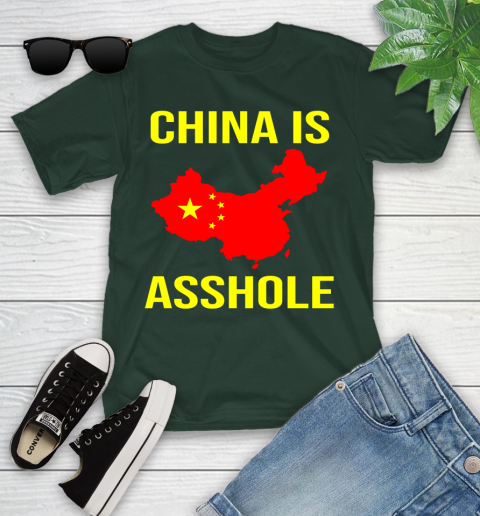 China is asshole shirt 105