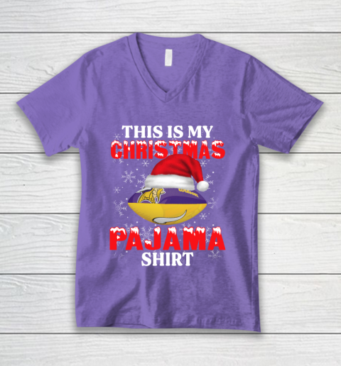 Minnesota Vikings This Is My Christmas Pajama Shirt NFL V-Neck T-Shirt 9 Minnesota Vikings This Is My Christmas Pajama Shirt NFL V-Neck T-Shirt - Image 9