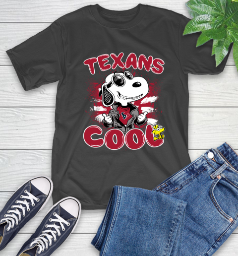 NFL Football Houston Texans Cool Snoopy Shirt T-Shirt