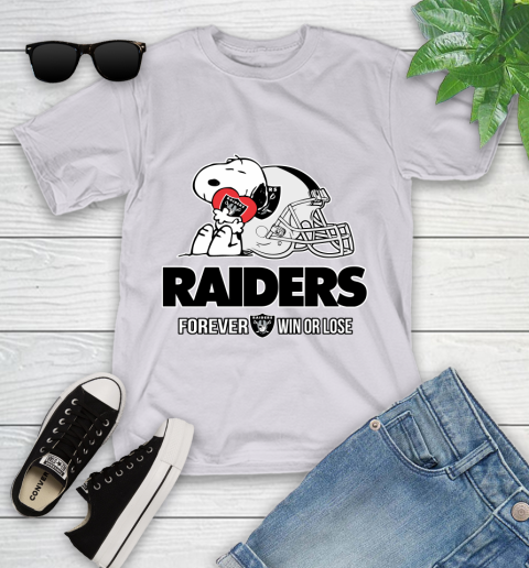 NFL The Peanuts Movie Snoopy Forever Win Or Lose Football Oakland Raiders 106