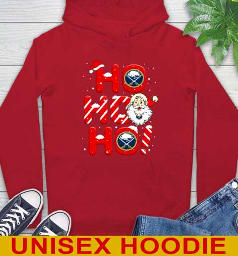 Buffalo Sabres NHL Hockey Ho Ho Ho Santa Claus Merry Christmas Shirt Hoodie 10